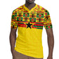 World Football 2026 Ghana Custom Rugby Jersey Black Stars African Kente Pattern - African Pride
