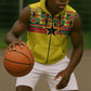 World Football 2026 Ghana Custom Sleeveless Zip Hoodie Black Stars African Kente Pattern - African Pride