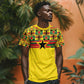 World Football 2026 Ghana Custom T shirt Black Stars African Kente Pattern - African Pride