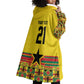 World Football 2026 Ghana Custom Wearable Blanket Hoodie Black Stars African Kente Pattern - African Pride