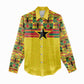 World Football 2026 Ghana Custom Women Casual Shirt Black Stars African Kente Pattern - African Pride