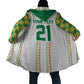 World Football 2026 Senegal Custom Cloak African Kente White Pattern - African Pride