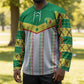World Football 2026 Senegal Custom Hockey Jersey African Kente White Pattern - African Pride
