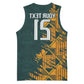 South Africa Rugby Custom Basketball Jersey Afro Springboks Mascot Sporty Version - African Pride