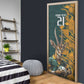 South Africa Rugby Custom Door Cover Afro Springboks Mascot Sporty Version