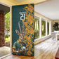 South Africa Rugby Custom Door Cover Afro Springboks Mascot Sporty Version