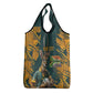 South Africa Rugby Custom Grocery Bag Afro Springboks Mascot Sporty Version