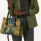 South Africa Rugby Custom Leather Bag Afro Springboks Mascot Sporty Version