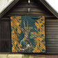South Africa Rugby Custom Quilt Afro Springboks Mascot Sporty Version