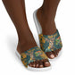 South Africa Rugby Custom Slide Sandals Afro Springboks Mascot Sporty Version