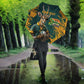 South Africa Rugby Custom Umbrella Afro Springboks Mascot Sporty Version