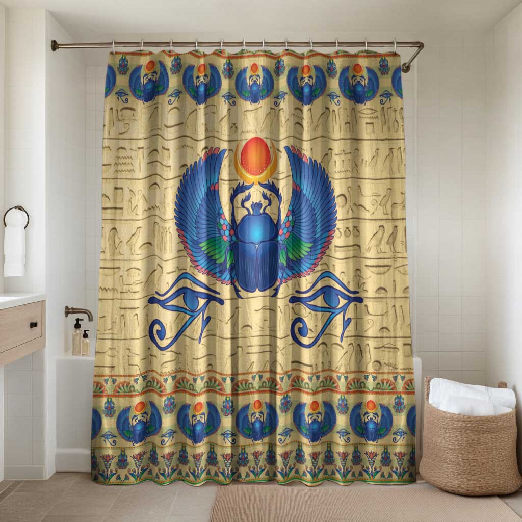 Ancient Egypt Scarab Beetle Bathroom Set