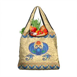 Ancient Egypt Scarab Beetle Grocery Bag