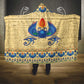 Ancient Egypt Scarab Beetle Hooded Blanket