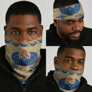 Ancient Egypt Scarab Beetle Neck Gaiter - African Pride