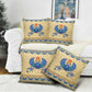 Ancient Egypt Scarab Beetle Pillow Cover