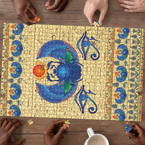 Ancient Egypt Scarab Beetle Puzzle