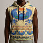 Ancient Egypt Scarab Beetle Sleeveless Hoodie - African Pride