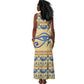 Ancient Egypt Scarab Beetle Tank Maxi Dress