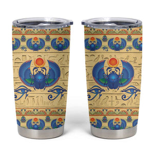Ancient Egypt Scarab Beetle Tumbler Cup