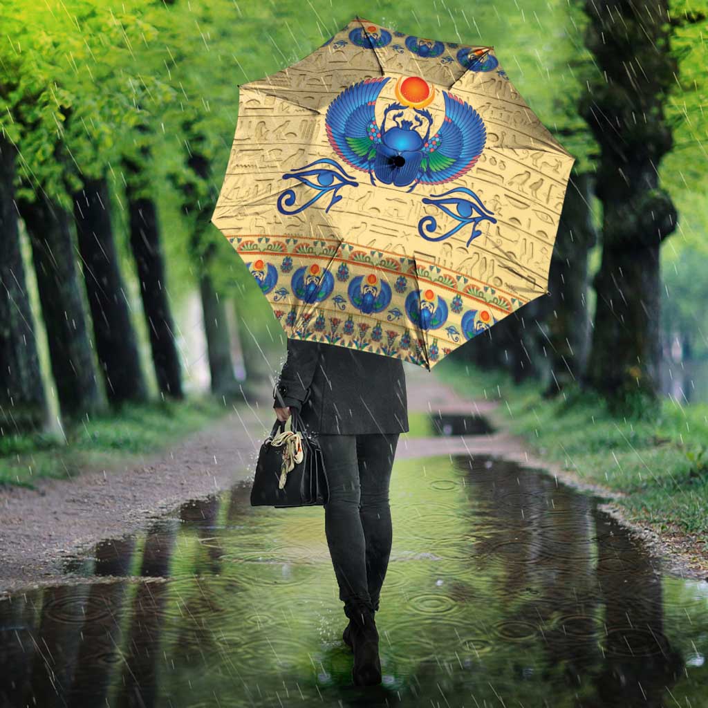 Ancient Egypt Scarab Beetle Umbrella