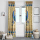 Ancient Egypt Scarab Beetle Window Curtain