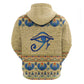 Ancient Egypt Scarab Beetle Zip Hoodie