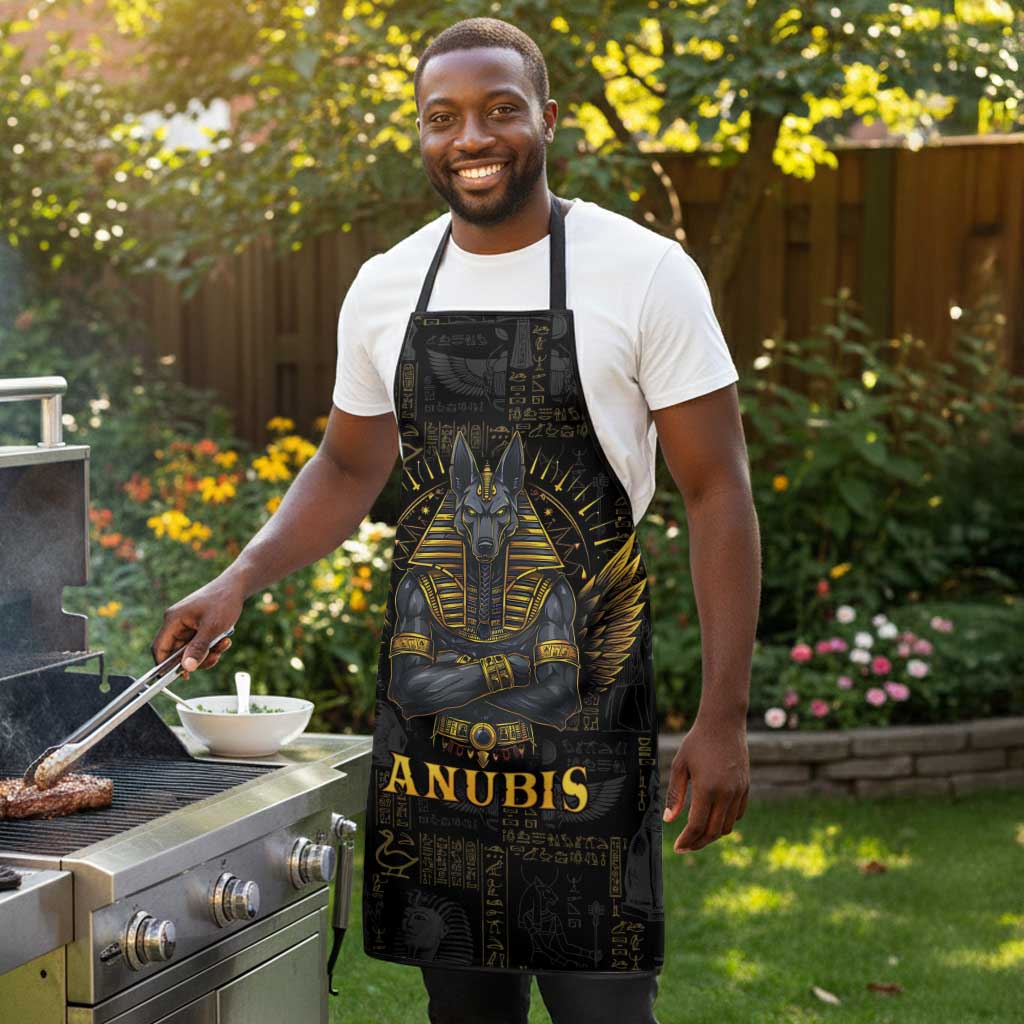 Anubis Egyptian God of Death Apron