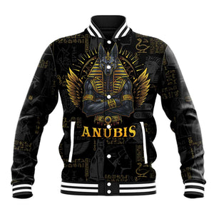 Anubis Egyptian God of Death Baseball Jacket