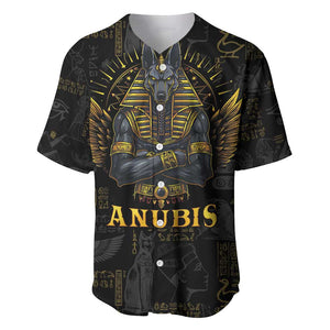 Anubis Egyptian God of Death Baseball Jersey