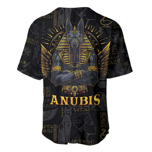 Anubis Egyptian God of Death Baseball Jersey