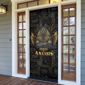 Anubis Egyptian God of Death Door Cover