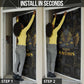 Anubis Egyptian God of Death Door Cover