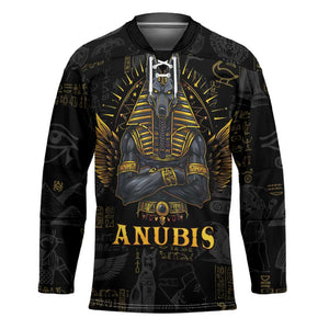Anubis Egyptian God of Death Hockey Jersey