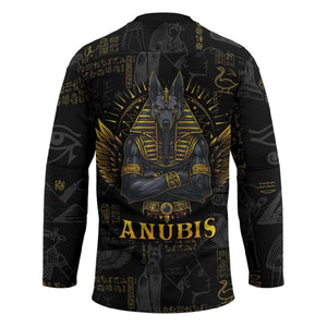 Anubis Egyptian God of Death Hockey Jersey