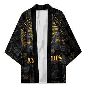 Anubis Egyptian God of Death Kimono