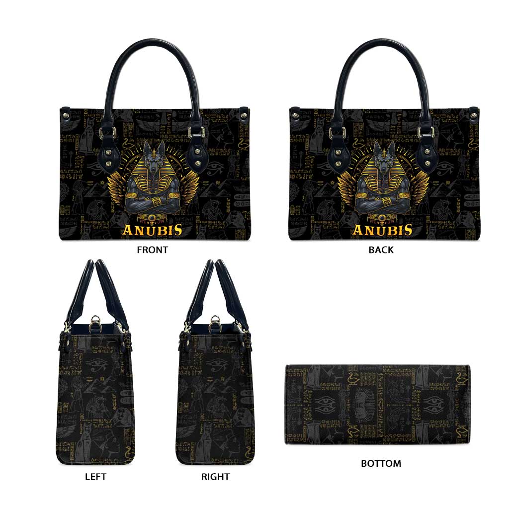 Anubis Egyptian God of Death Leather Bag