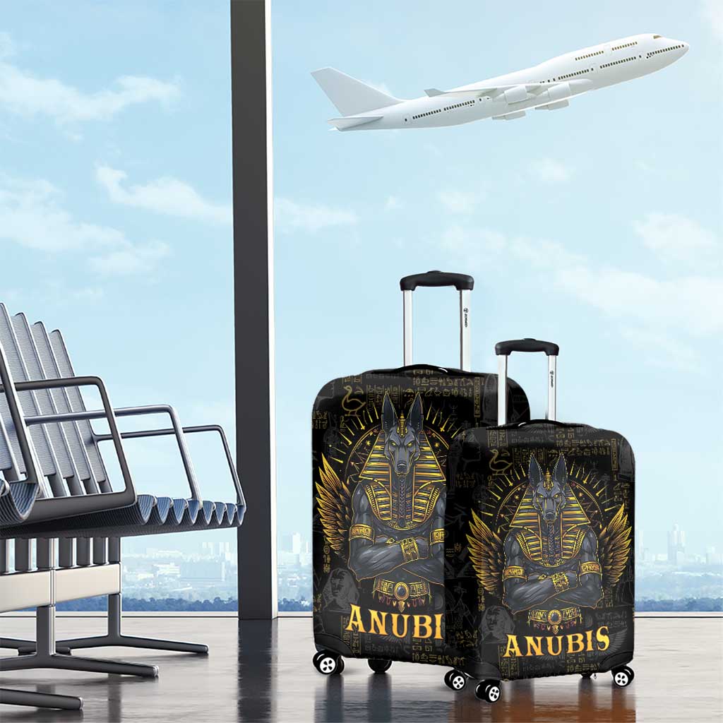 Anubis Egyptian God of Death Luggage Cover
