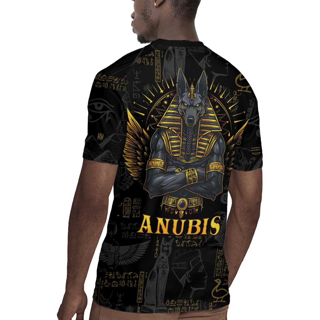 Anubis Egyptian God of Death Rugby Jersey