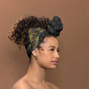 Anubis Egyptian God of Death Simple Headwrap