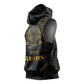 Anubis Egyptian God of Death Sleeveless Hoodie - African Pride