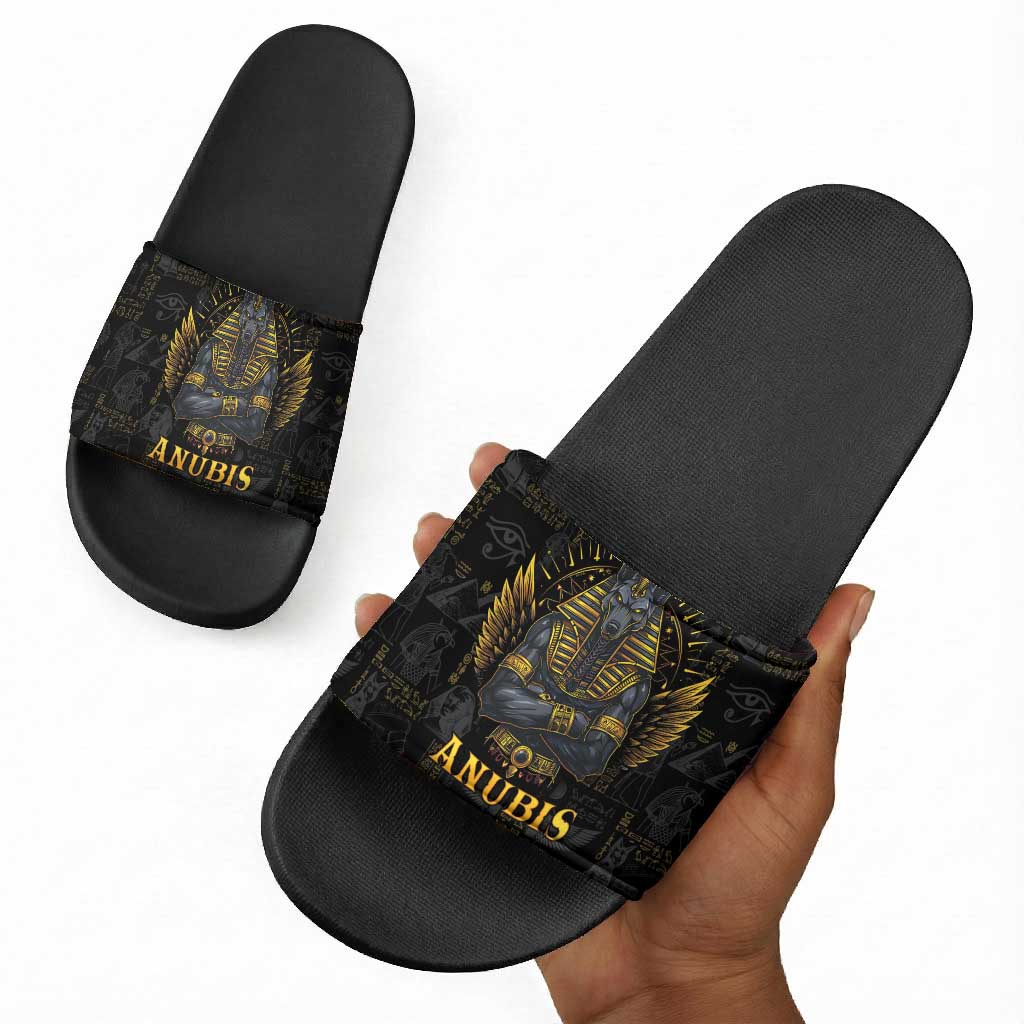 Anubis Egyptian God of Death Slide Sandals