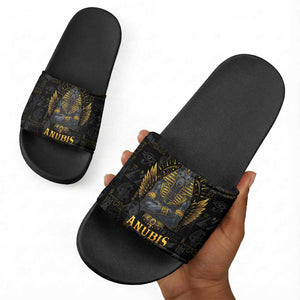 Anubis Egyptian God of Death Slide Sandals