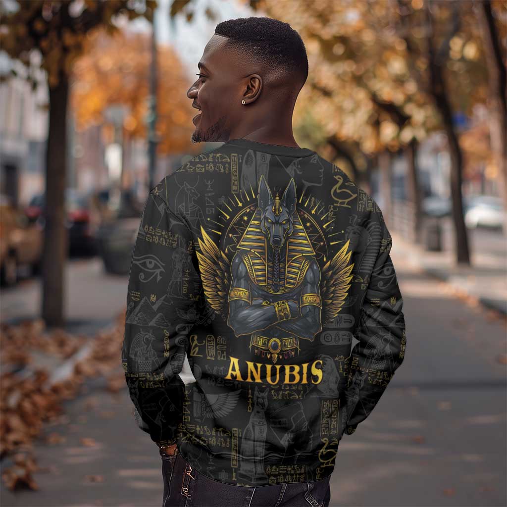 Anubis Egyptian God of Death Sweatshirt