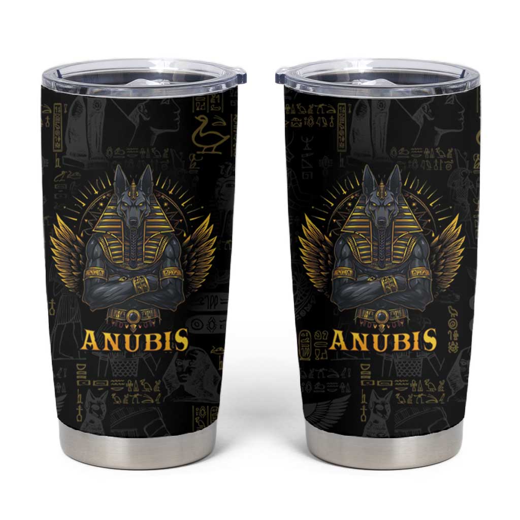 Anubis Egyptian God of Death Tumbler Cup