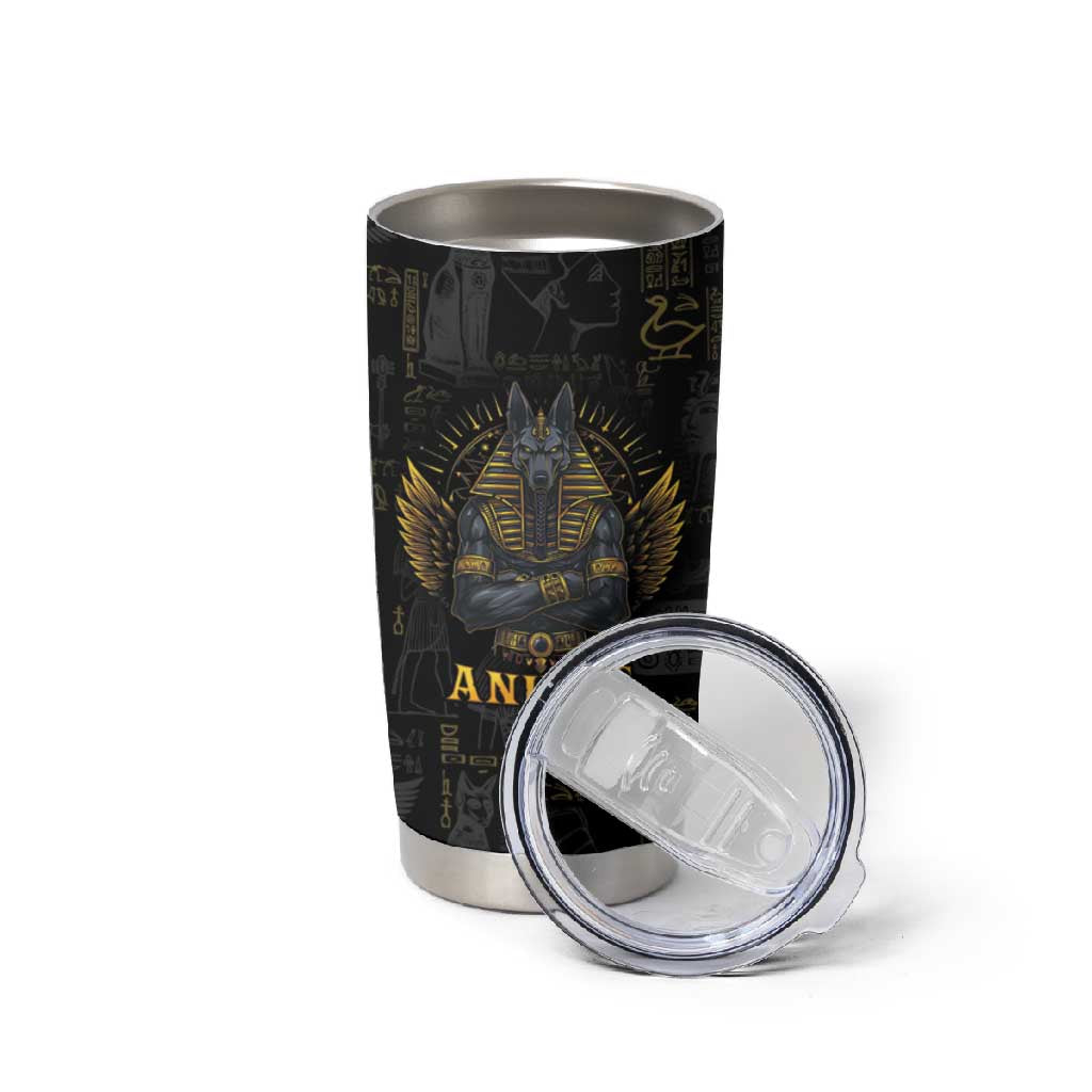 Anubis Egyptian God of Death Tumbler Cup