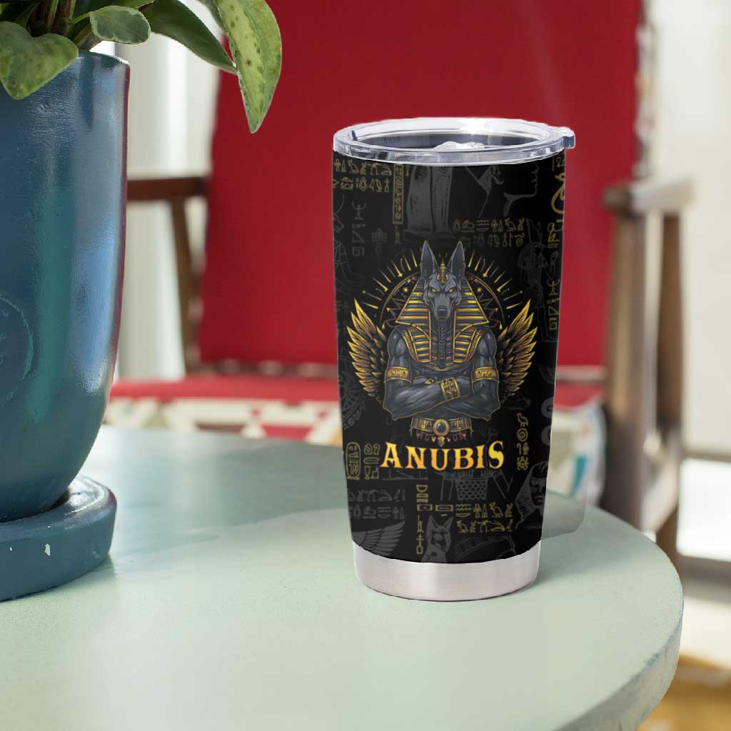 Anubis Egyptian God of Death Tumbler Cup
