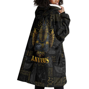 Anubis Egyptian God of Death Wearable Blanket Hoodie