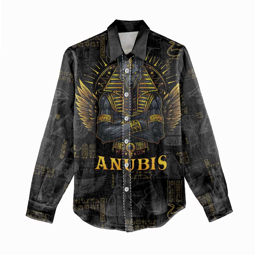 Anubis Egyptian God of Death Women Casual Shirt LT9