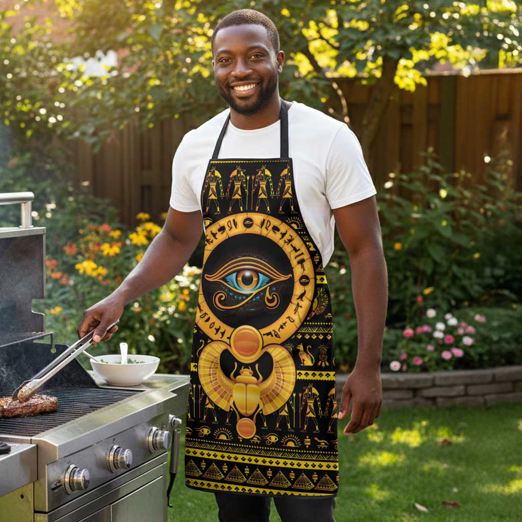 Egyptian God of The Sun Eye of Ra Apron